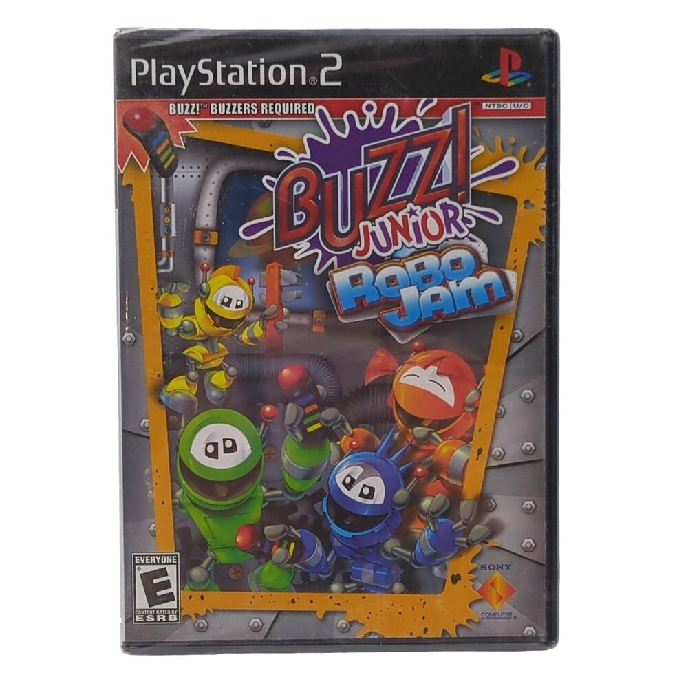 Buzz Junior: Robo Jam (Sony Playstation 2) PS2 Brand New Sealed